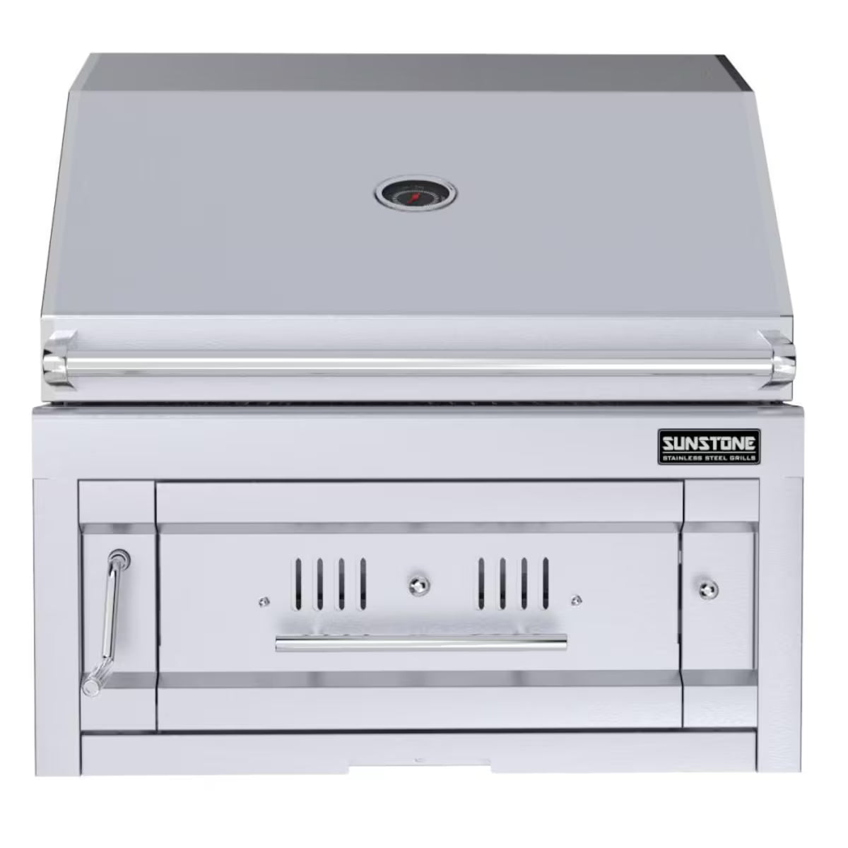 Sunstone 28" Built-In Charcoal & Wood Grill