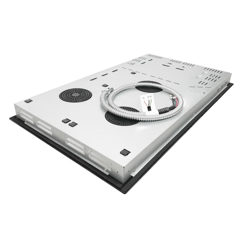 Equator Advanced Appliances 36″ Electric Hybrid Cooktop – 5 Burners, Ceramic & Induction, 220V Standard Touch