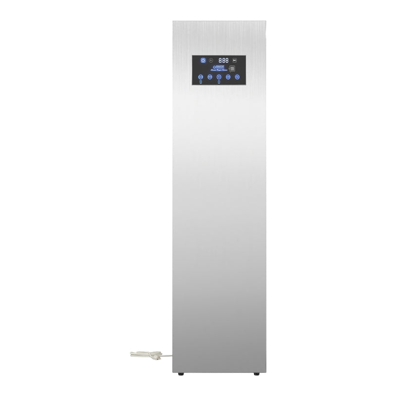 Equator Advanced Appliances Steam Dryer Closet – Wrinkle Removal, Sanitizing & Deodorizing, Refreshes Clothing, Slim Design, 110V Stainless