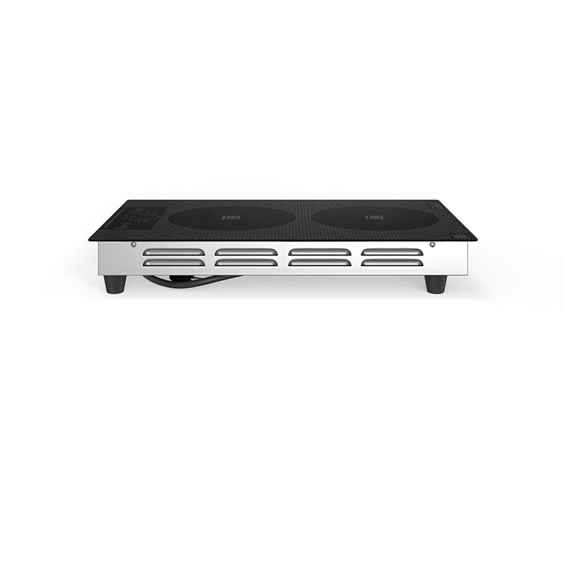 Equator Advanced Appliances Equator 12″ Vertical Dual-Burner Induction Cooktop – Built-In or Freestanding, 110V