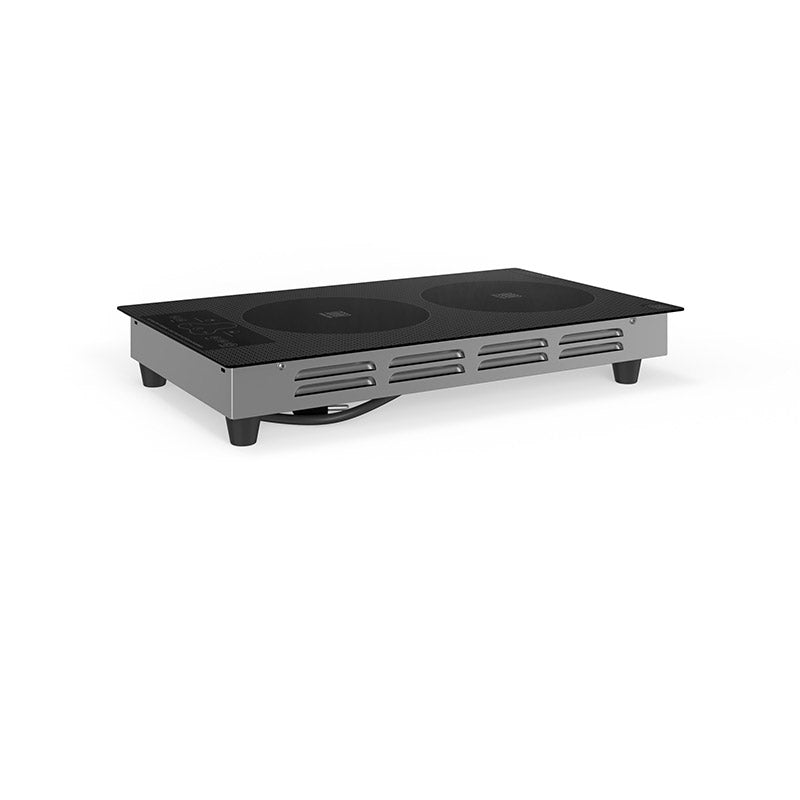 Equator Advanced Appliances Equator 12″ Vertical Dual-Burner Induction Cooktop – Built-In or Freestanding, 110V