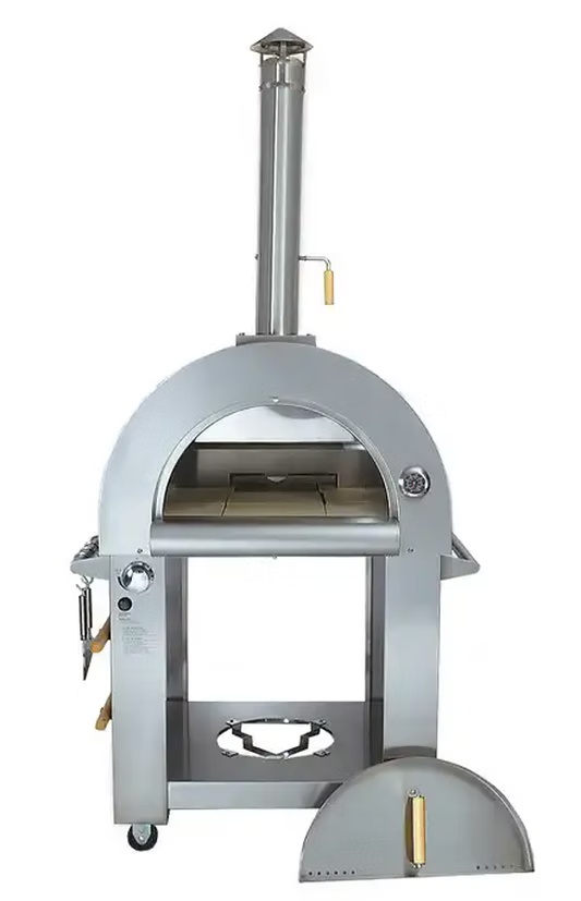 KoKoMo Grills 32″ Dual-Fuel Gas or Wood-Fired Pizza Oven