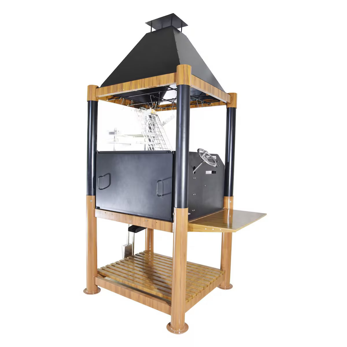 Tagwood BBQ02SI Argentine Firewood & Charcoal Grill
