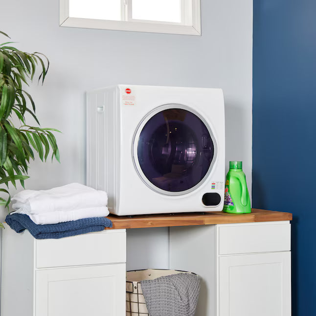 Equator Advanced Appliances 3.5 cu. ft. Stackable Vented Electric Dryer – White
