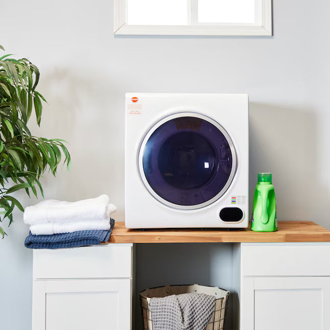 Equator Advanced Appliances 3.5 cu. ft. Stackable Vented Electric Dryer – White