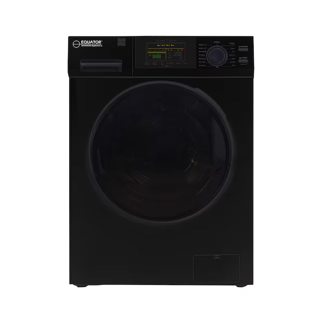 Equator Advanced Appliances Extra-Small 1.62 cu. ft. Stackable Front-Load Washer – Black
