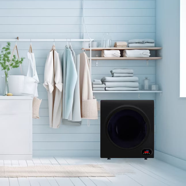 Equator Advanced Appliances 3.5 cu. ft. Stackable Vented Electric Dryer –Black