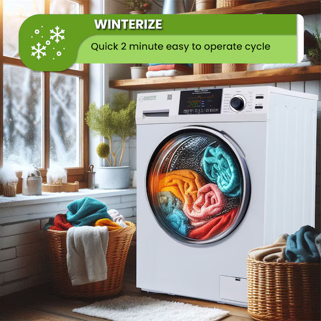 Equator Advanced Appliances 1.9 cu. ft. Convertible Ventless All-in-One Washer & Dryer Combo – White