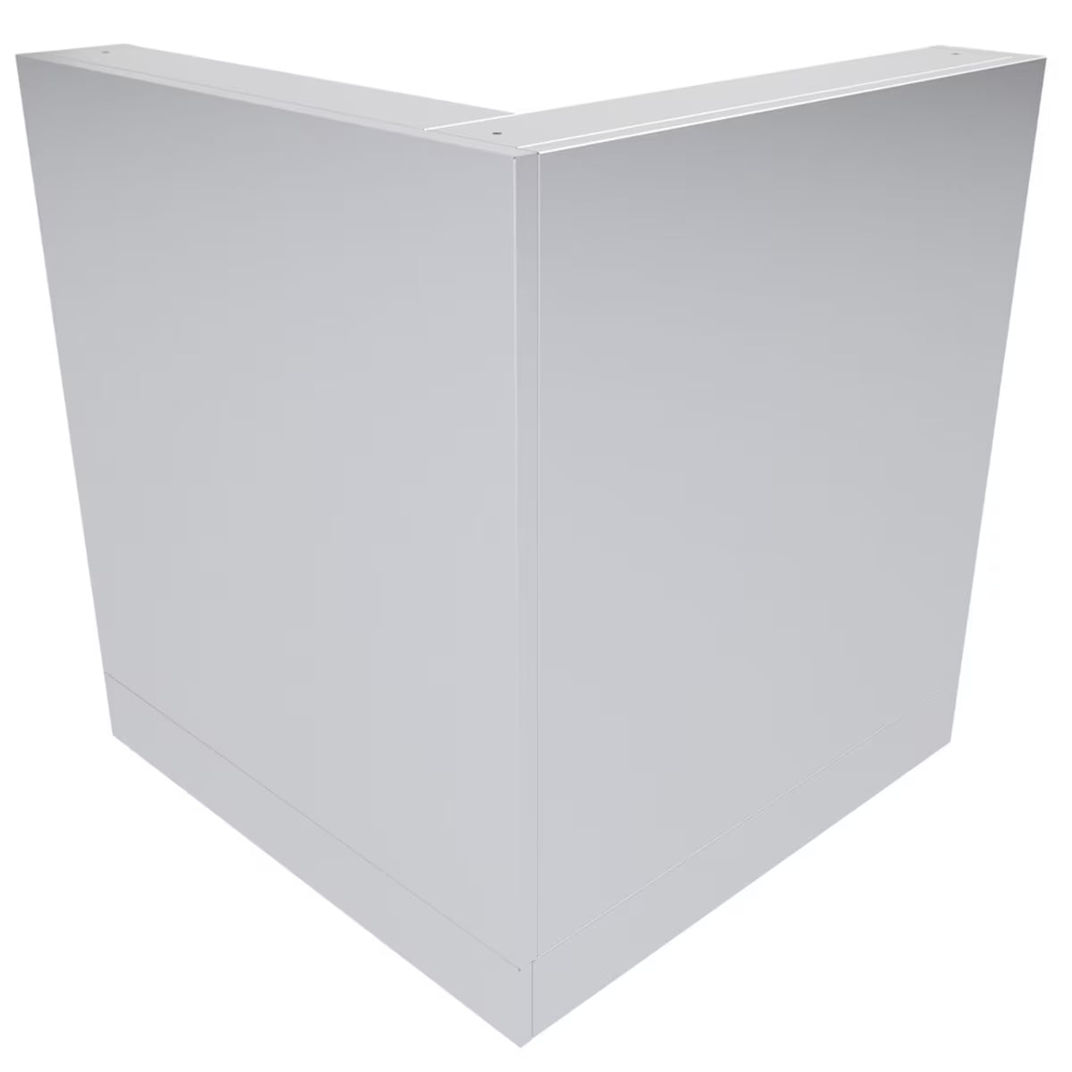 Sunstone 31" x 31" 90-Degree Stainless Steel Corner Back Panel Cabinet – SCC31BP90