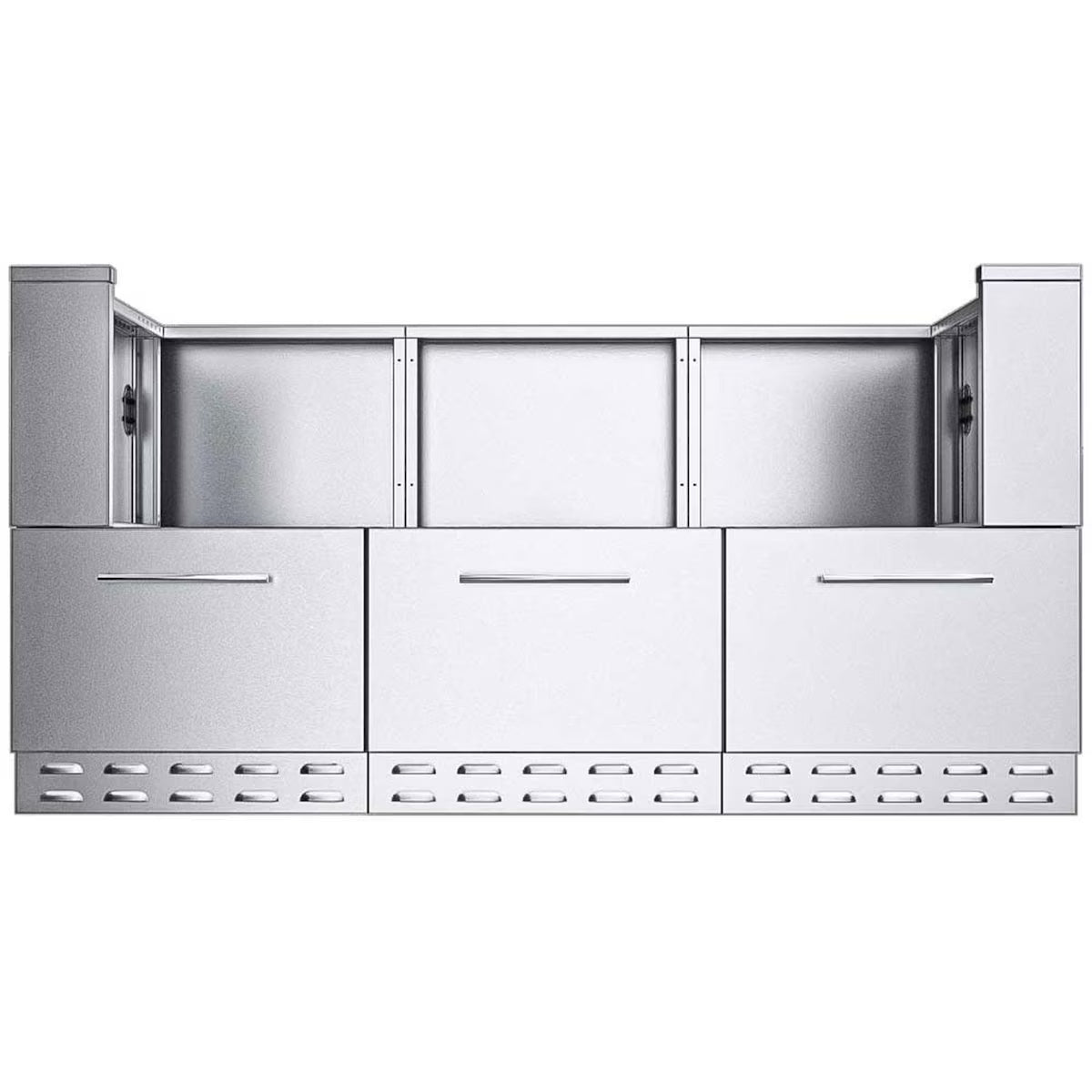 Sunstone SAC66HGDC – 66" Hybrid Pellet Grill Base Cabinet