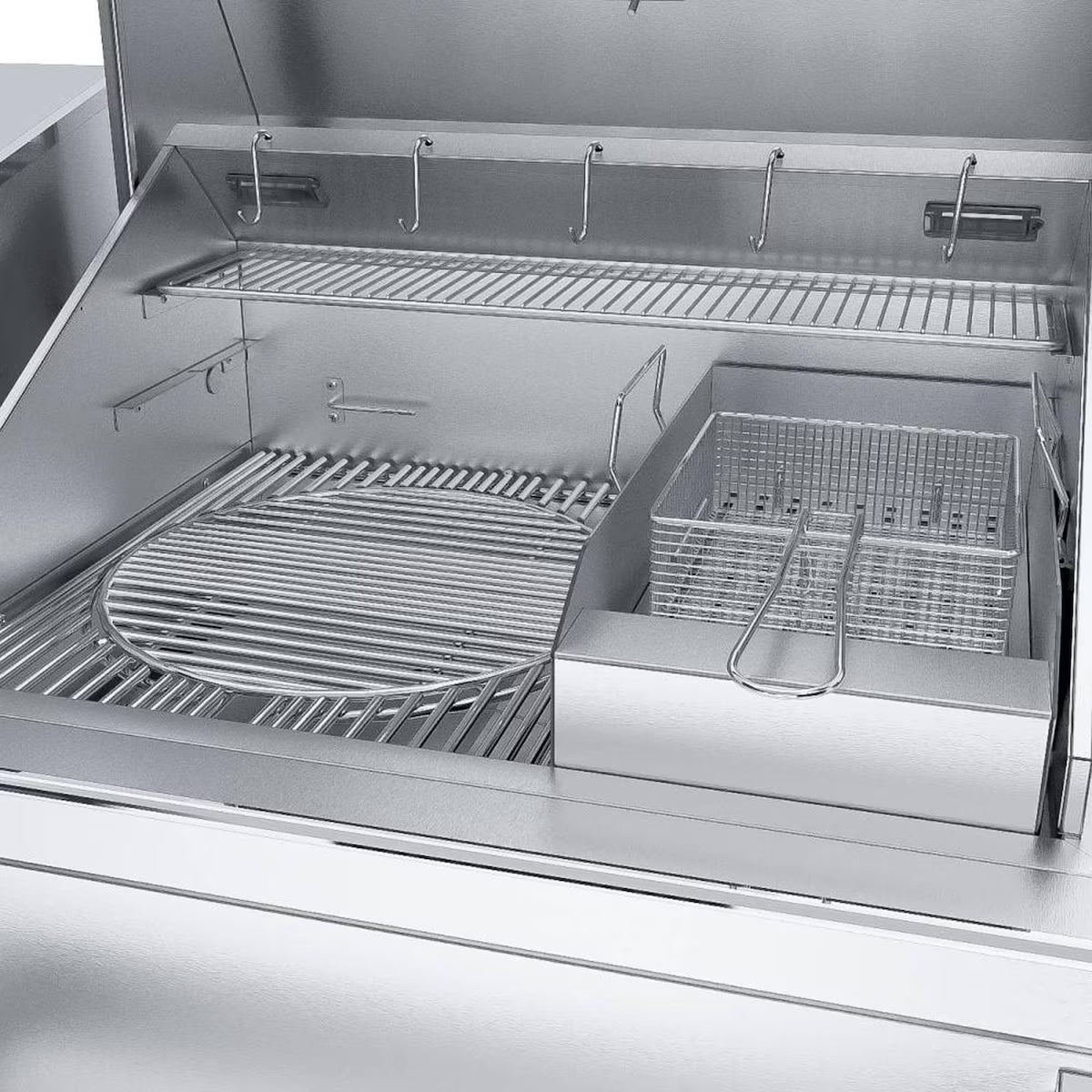 Sunstone 40" Built-In Electric Pellet Grill with Cold Smoker