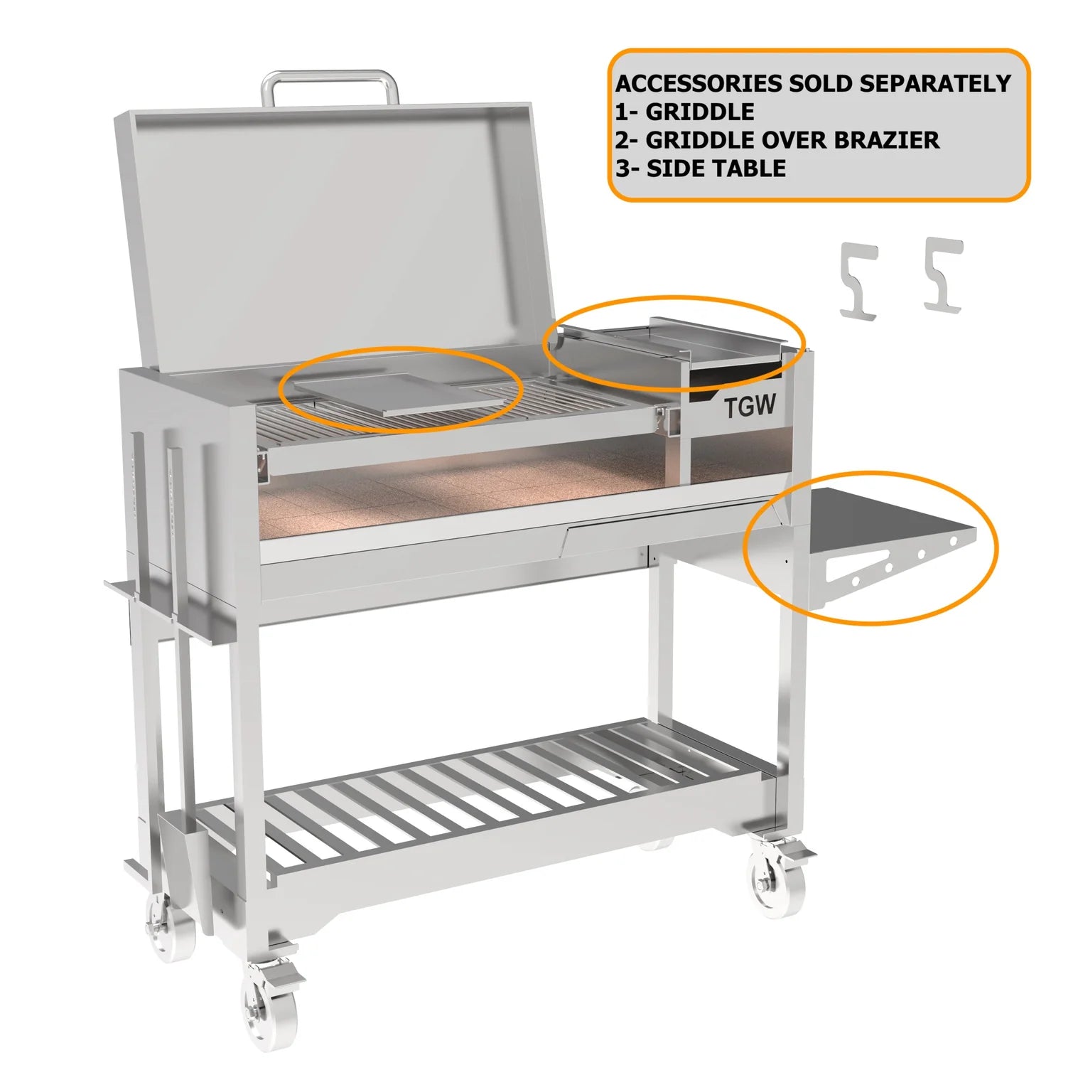 Tagwood BBQ18SS – Argentine Stainless Steel Grill