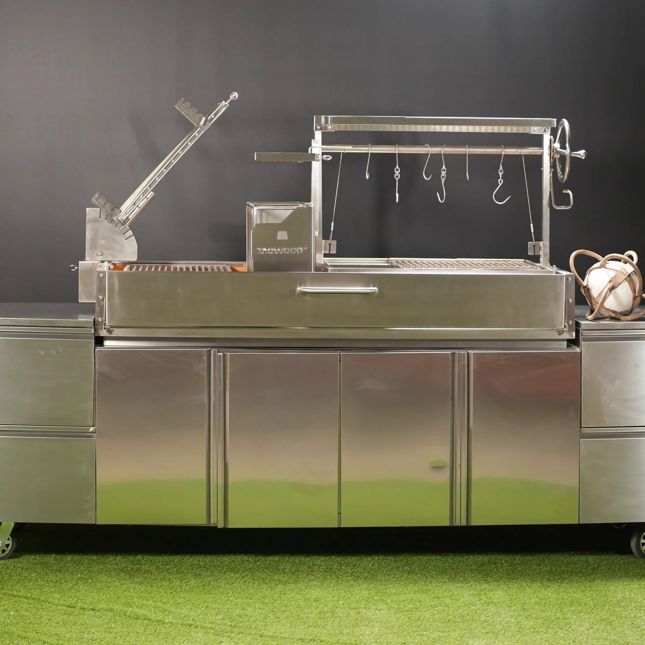 Tagwood BBQ28SS – XL Built‑In Argentine Santa Maria Grill - Piratically Built