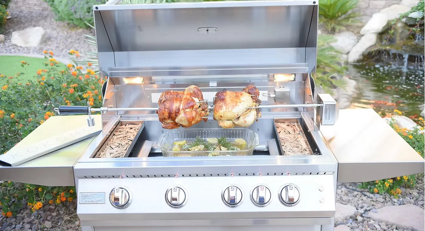 KoKoMo Grills Elite 32" 4-Burner Built-In Gas Grill