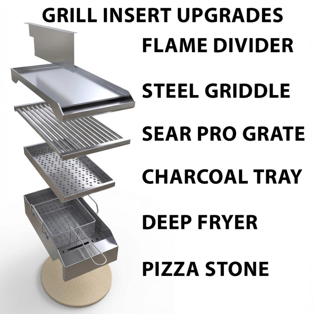 Sunstone Metal Products Ruby Series 36" Built-In 4-Burner