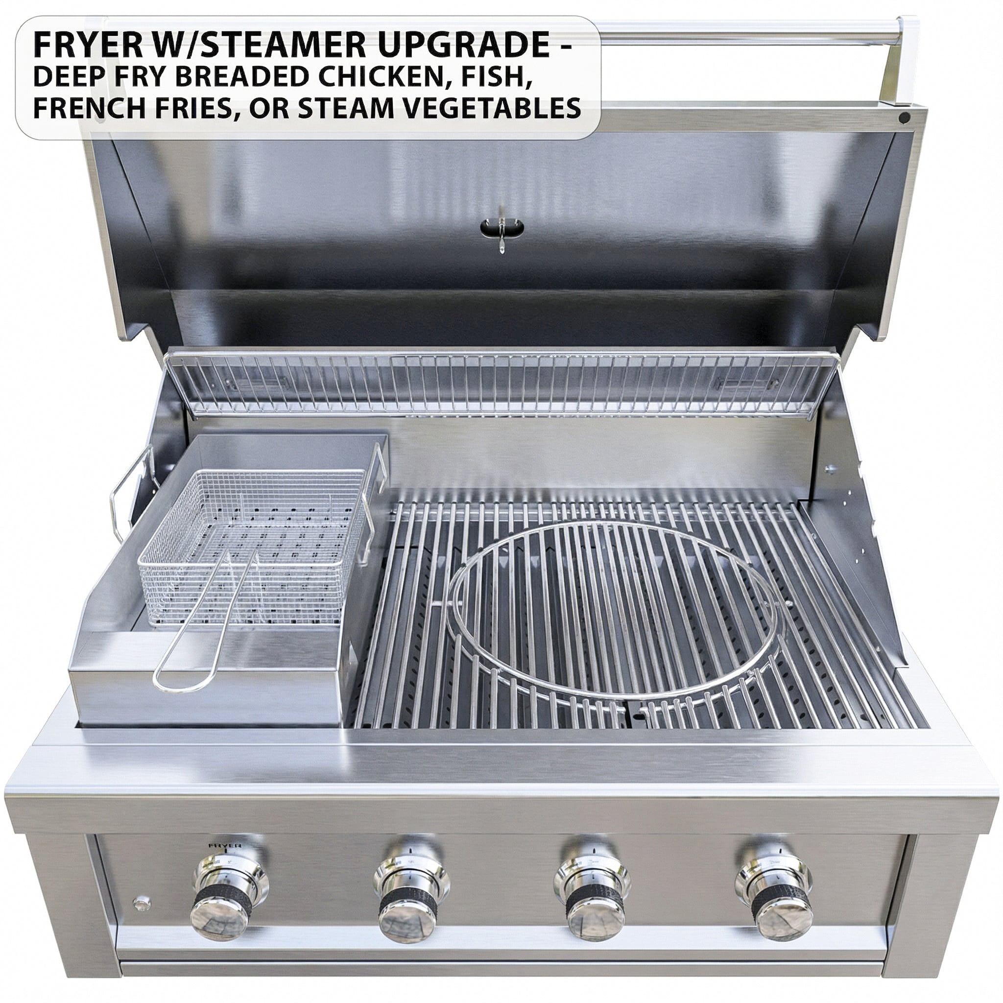 Sunstone Metal Products Ruby Series 36" Built-In 4-Burner