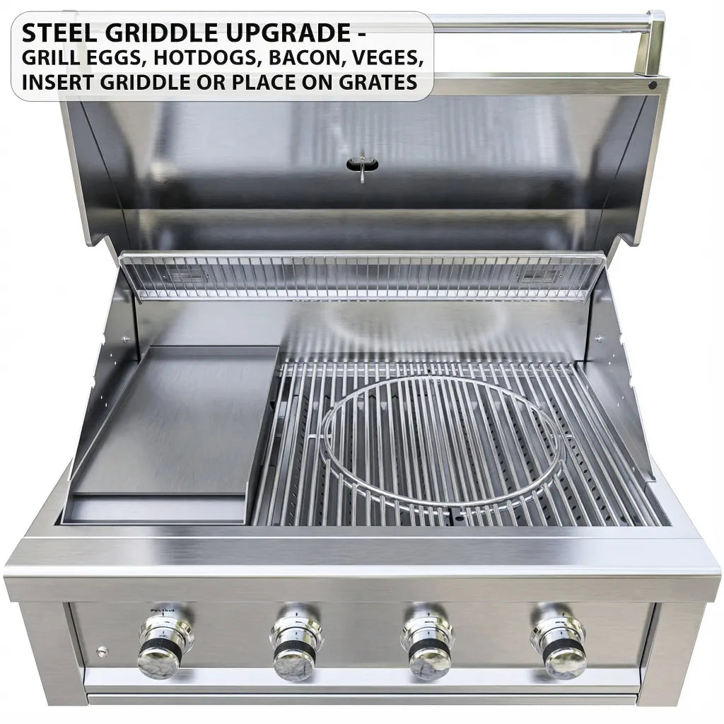 Sunstone Metal Products Ruby Series 36" Built-In 4-Burner