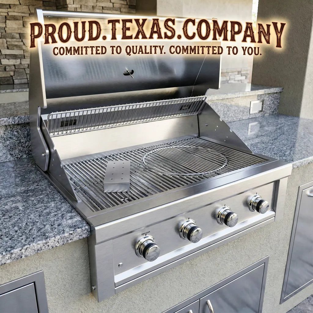 Sunstone Metal Products Ruby Series 36" Built-In 4-Burner