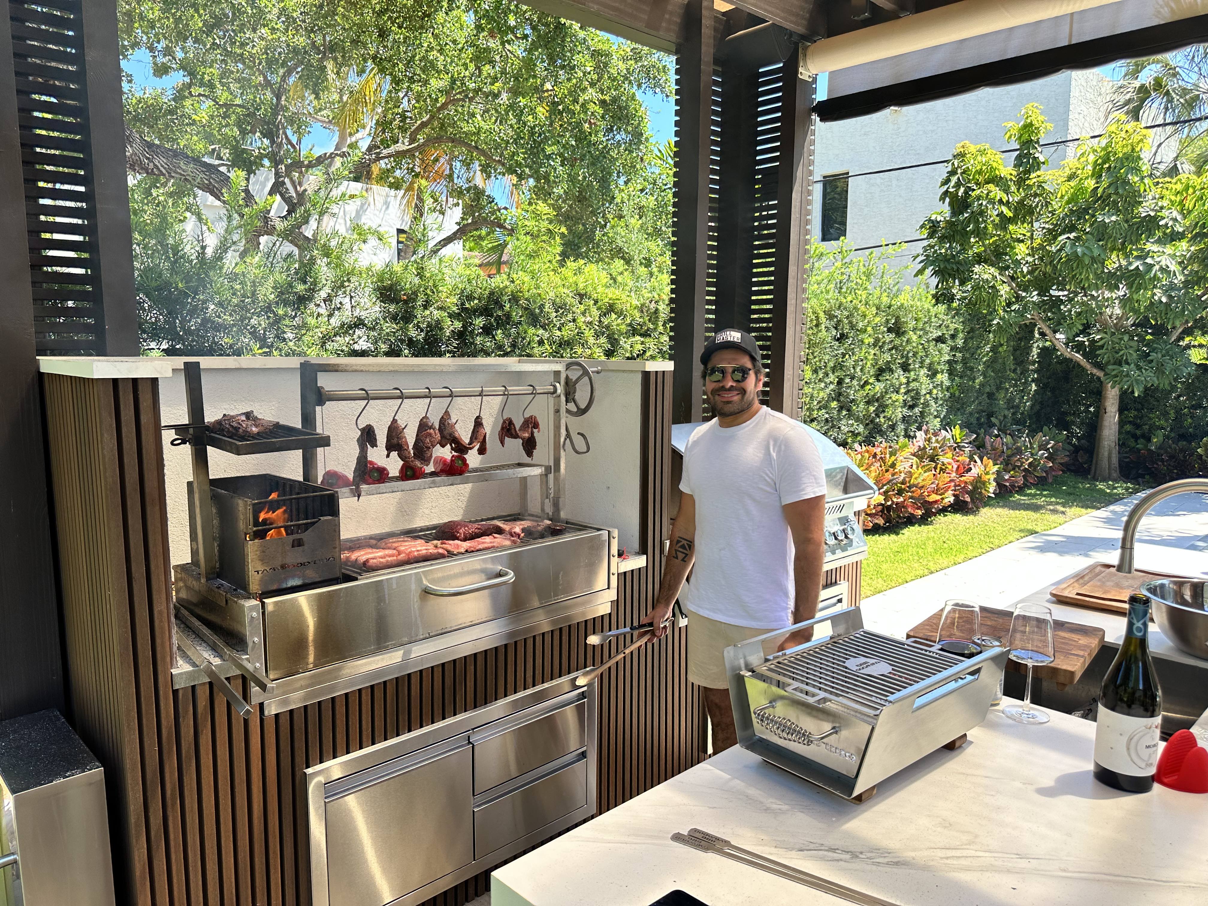 Tagwood BBQ05SS – Argentine Stainless Steel Santa Maria Grill - Piratically Built