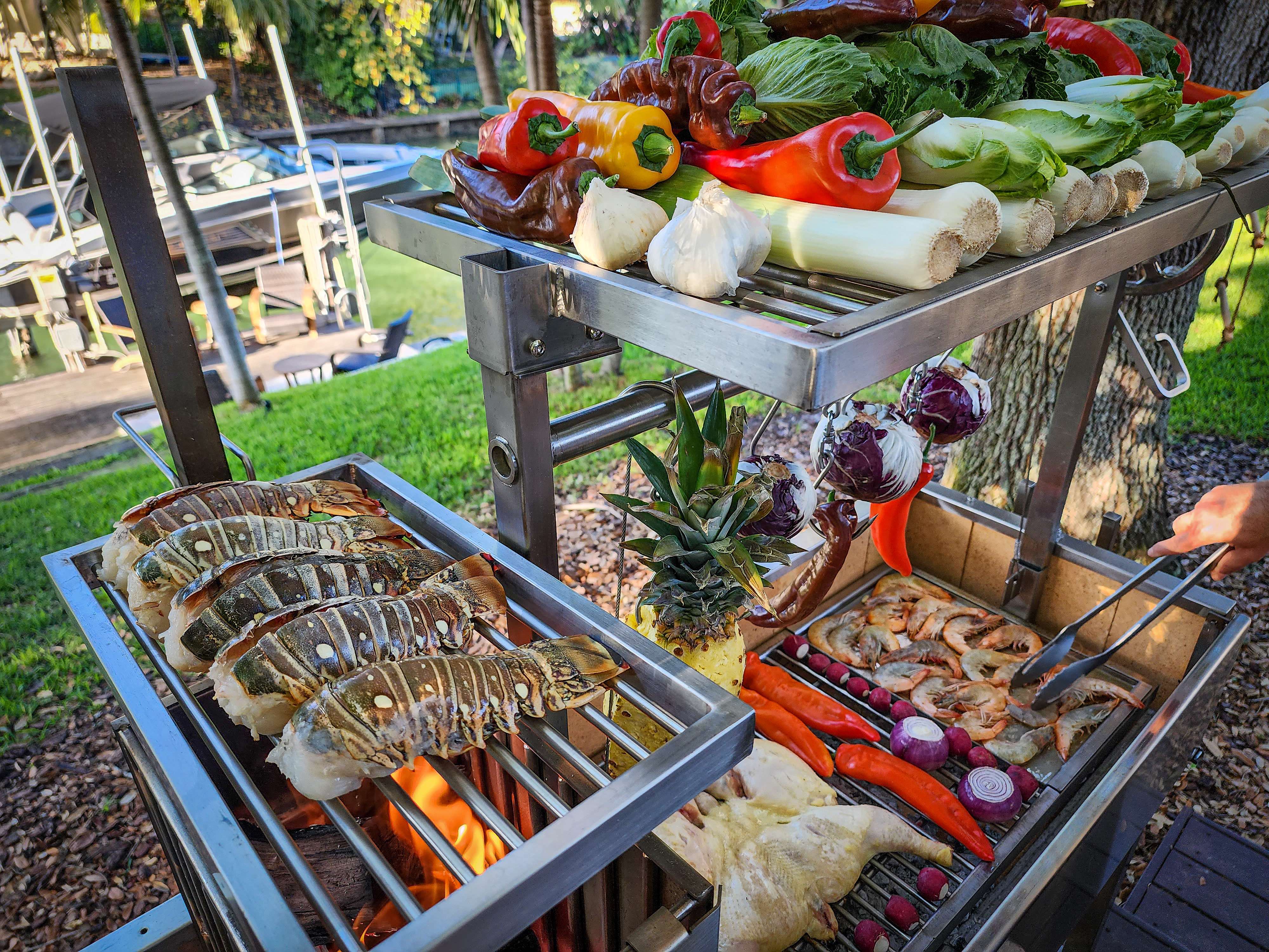 Tagwood BBQ06SS – Argentine Stainless Steel Santa Maria Grill