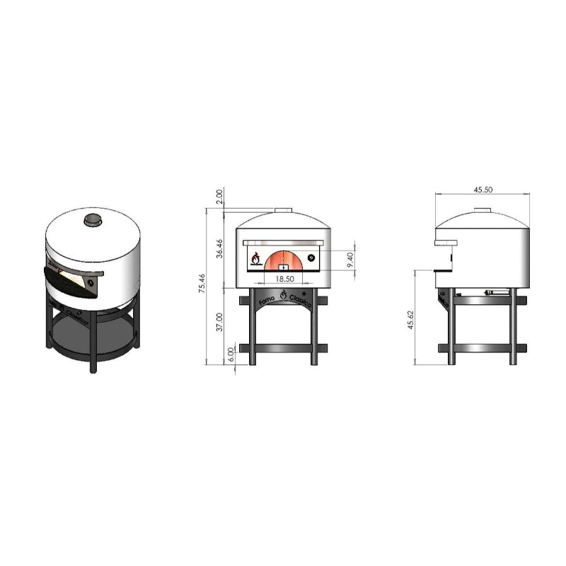 Forno Classico Napoli 80 Residential Oven