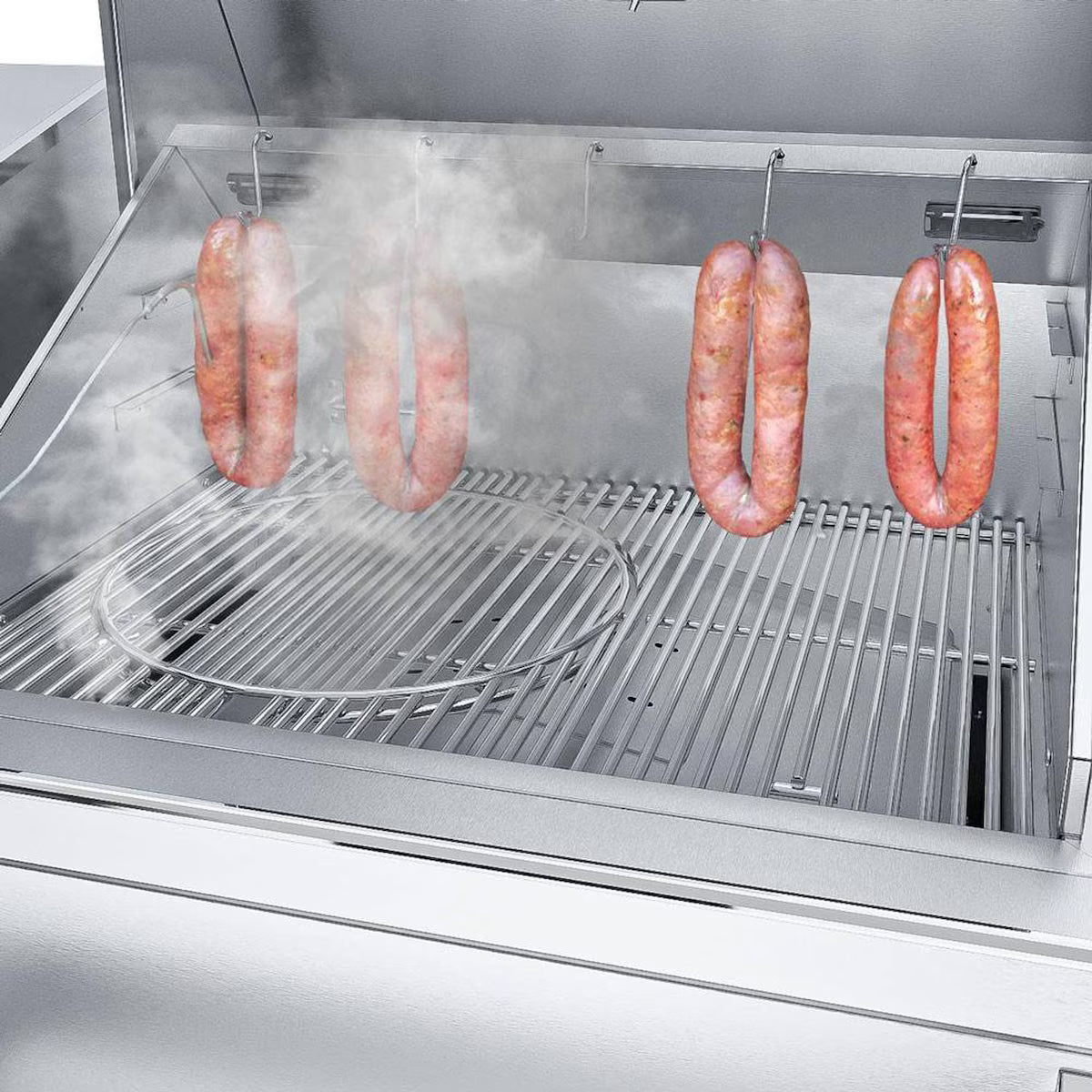 Sunstone 40" Built-In Electric Pellet Grill with Cold Smoker