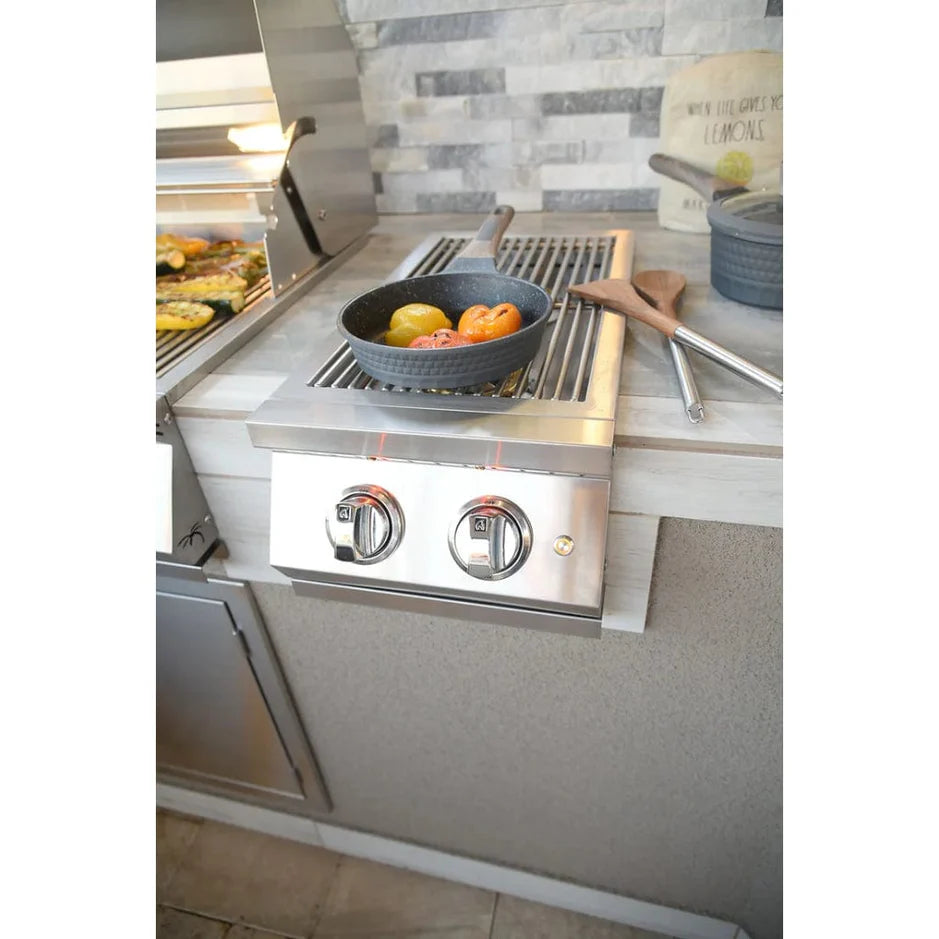 KoKoMo Grills Professional Double Side Burner