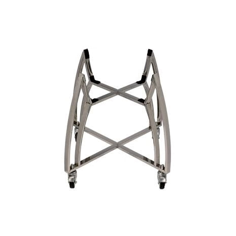 Saffire 19″ Large Platinum 304 Stainless Steel Cart