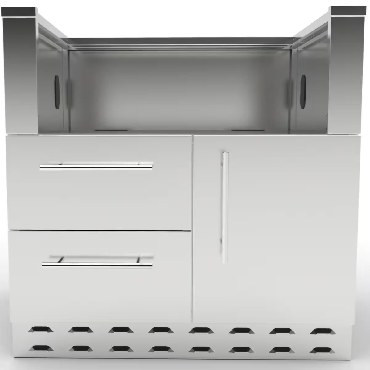 Sunstone SAC34CGDC – 34-Inch Outdoor Cabinet for Charcoal/Hybrid Grills
