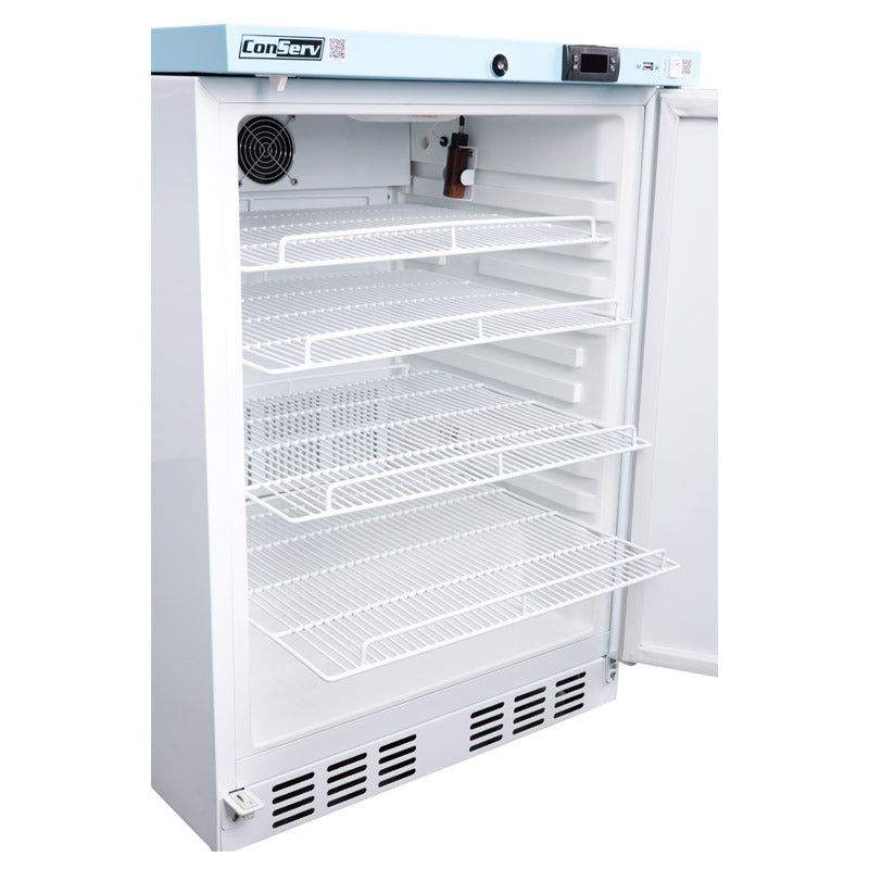 Conserv 3.9 Cu. Ft. Compact Commercial &amp; Pharmaceutical Refrigerator – 24″ Wide, WiFi Enabled, 110V