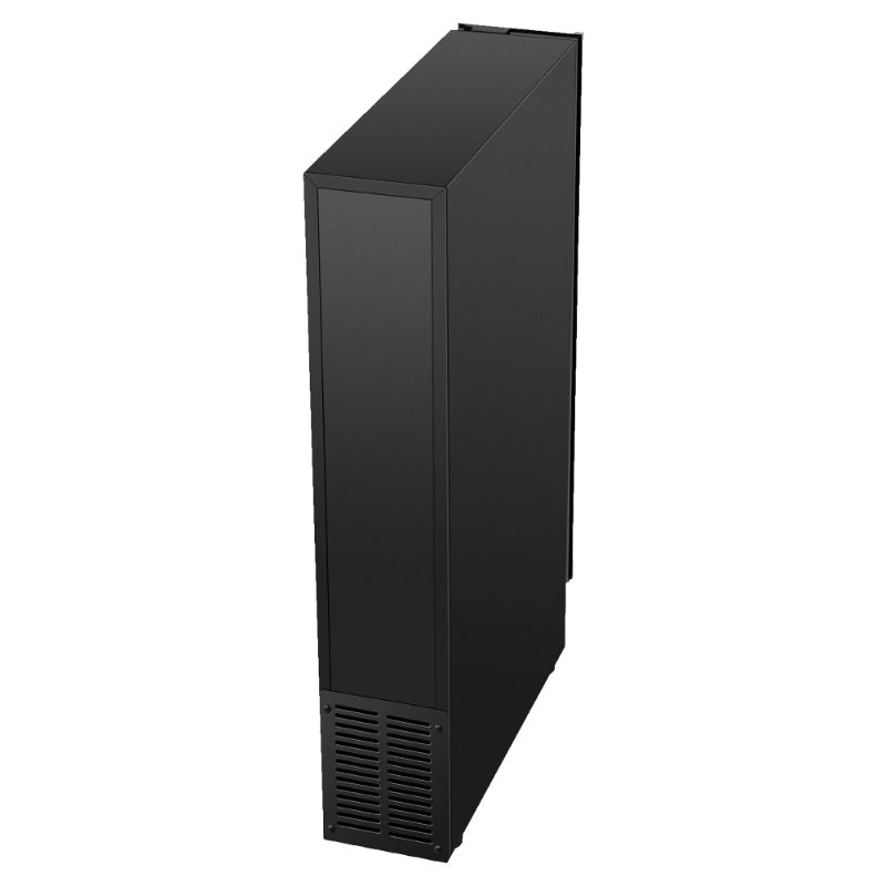 Equator Advanced Appliances 9-Bottle Single-Zone Wine Refrigerator – Black, Freestanding or Built-In, 7-Color LED, 110V
