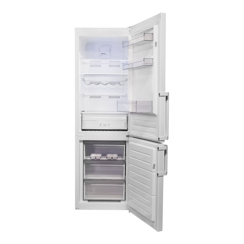 Conserv 12 Cu. Ft. No-Frost Bottom Freezer Refrigerator with Wine Rack – Garage Ready, ENERGY STAR®, White
