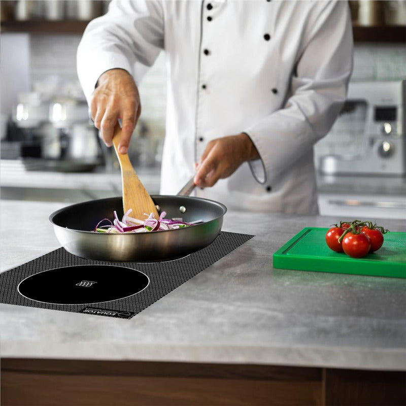 Equator Advanced Appliances Equator 12″ Vertical Dual-Burner Induction Cooktop – Built-In or Freestanding, 110V