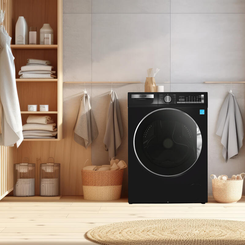ConServ 2.2 cu. ft. Washer with Autosense Technology, 1400 RPM, 15 Programs, Sanitize Cycle, LED Display, 110V - Matt Black