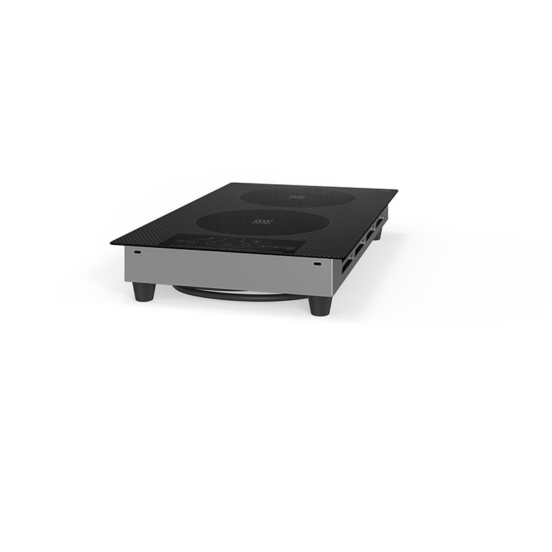Equator Advanced Appliances Equator 12″ Vertical Dual-Burner Induction Cooktop – Built-In or Freestanding, 110V