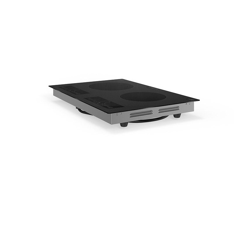 Equator Advanced Appliances Equator 20″ Horizontal Dual-Burner Induction Cooktop – Built-In or Freestanding, 110V