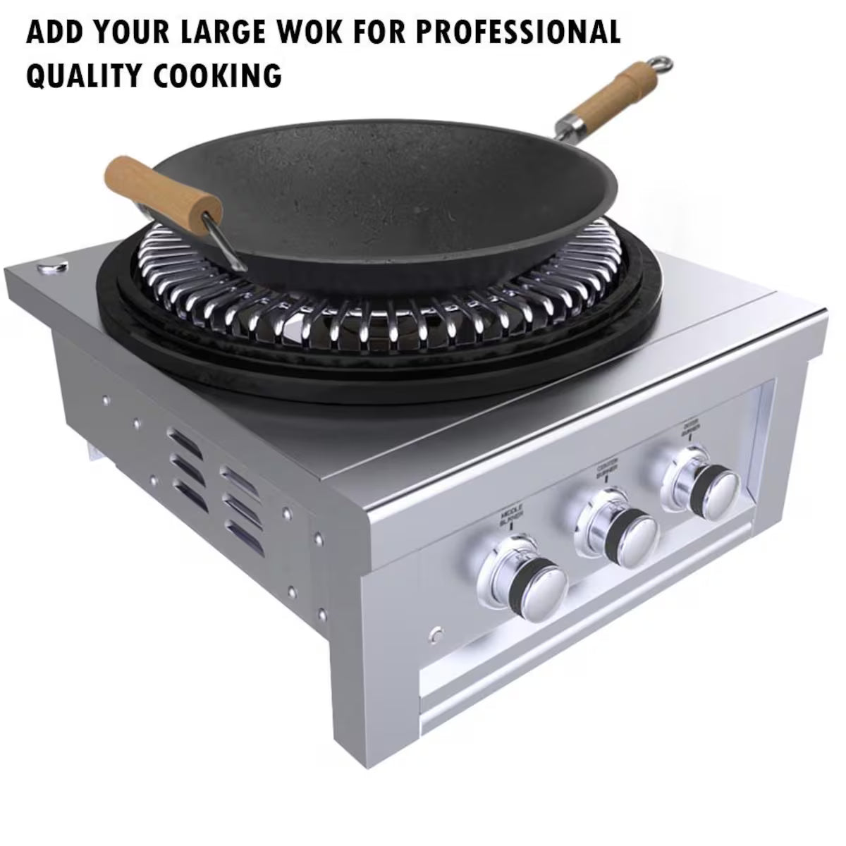 Sunstone Metal 24" Power Cirque Burner Complete Package