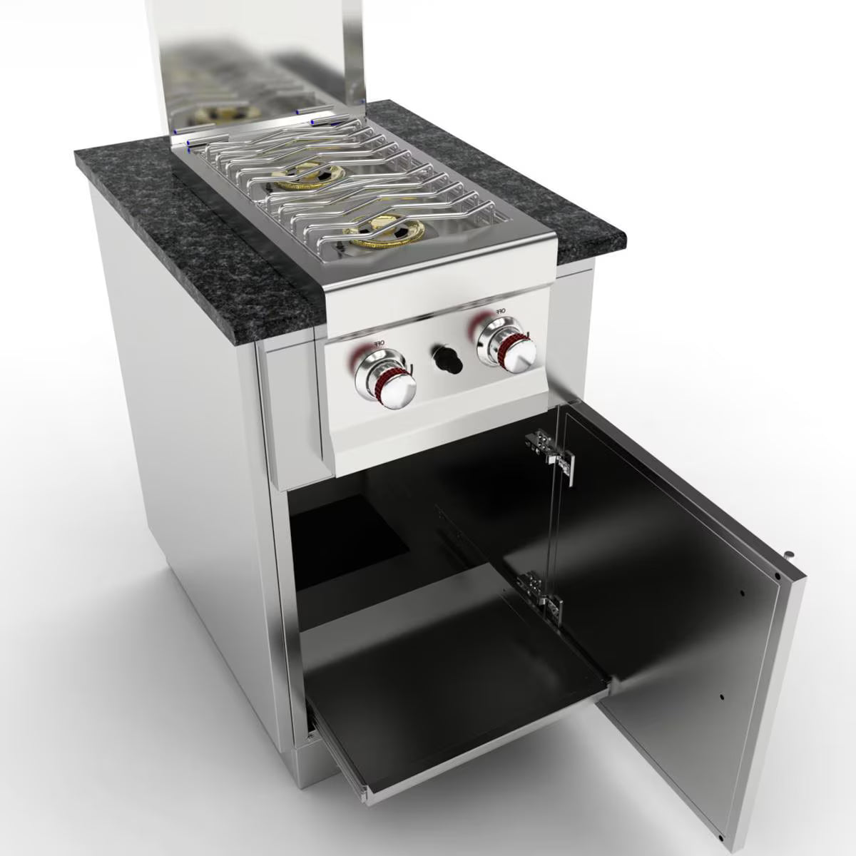Sunstone 20-Inch Single Drawer Base Cabinet Outdoor Kitchen Cabinet