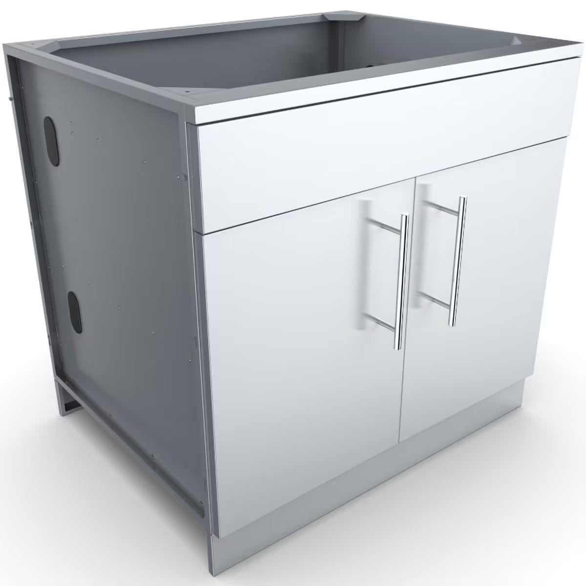 Sunstone SBC36CDD – 36-Inch Double Door Cabinet with Drawer & Shelf