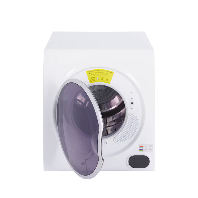 Equator Advanced Appliances 3.5 cu. ft. Stackable Vented Electric Dryer – White