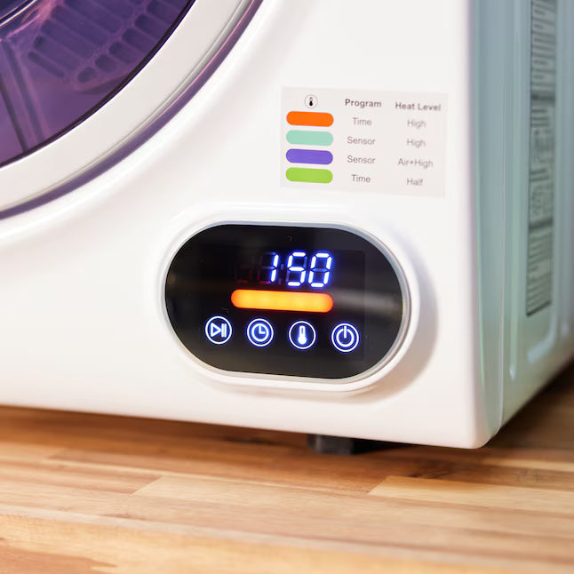 Equator Advanced Appliances 3.5 cu. ft. Stackable Vented Electric Dryer – White