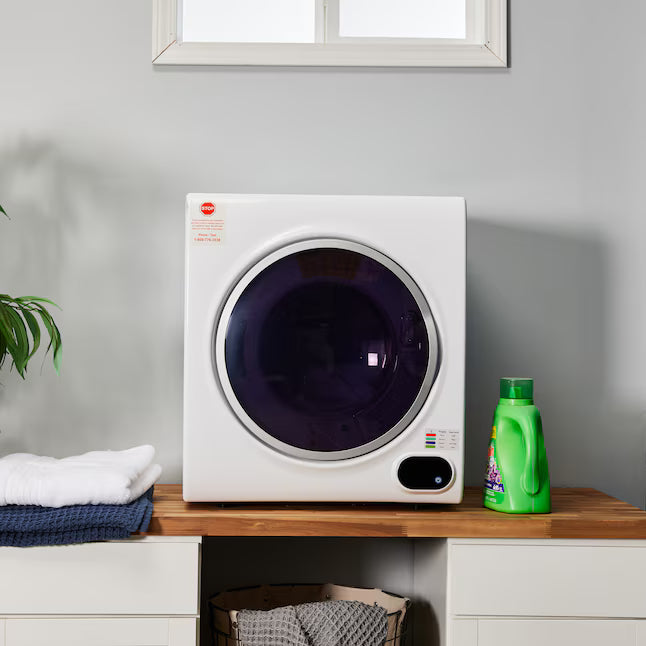 Equator Advanced Appliances 3.5 cu. ft. Stackable Vented Electric Dryer – White