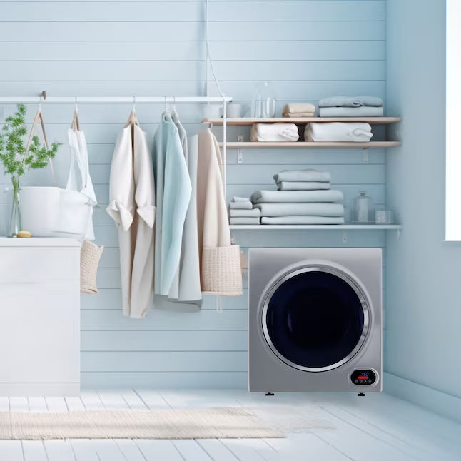 Equator Advanced Appliances 3.5 cu. ft. Stackable Vented Electric Dryer – Silver