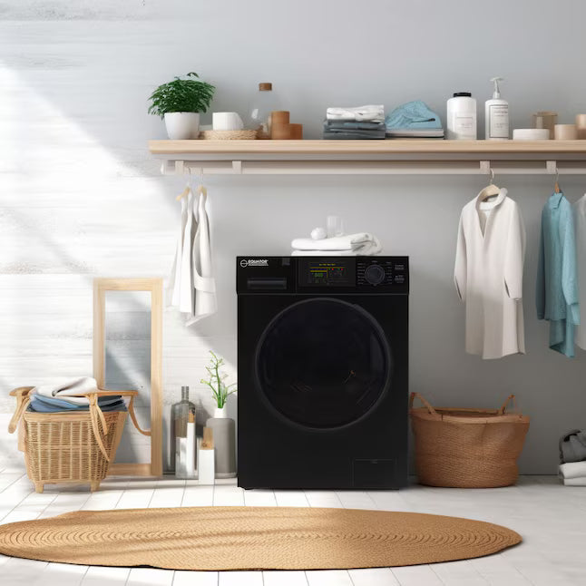 Equator Advanced Appliances Extra-Small 1.62 cu. ft. Stackable Front-Load Washer –  Black