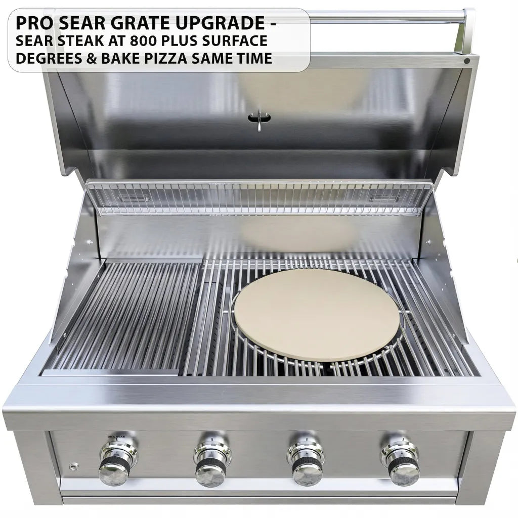 Sunstone Metal Products  Ruby Series 36" Built-In 4-Burner