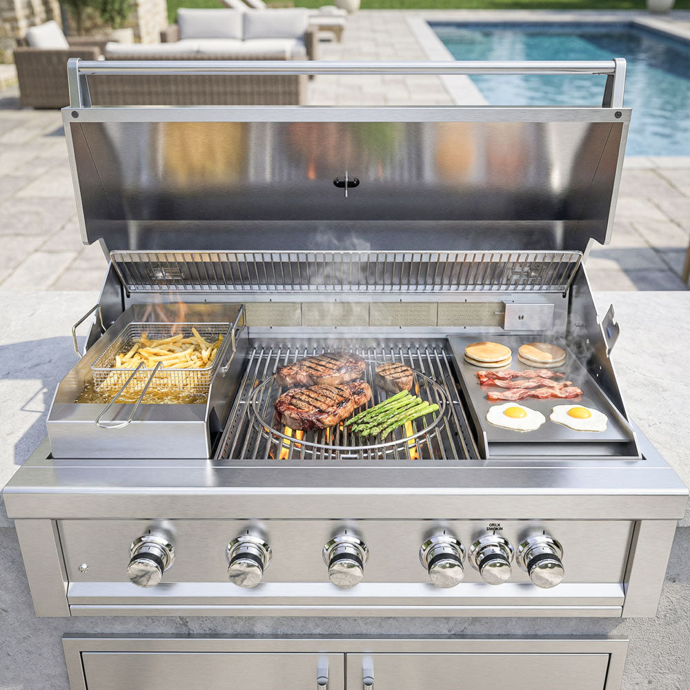 Sunstone Metal Products Ruby Series 42" 5-Burner Pro Grill