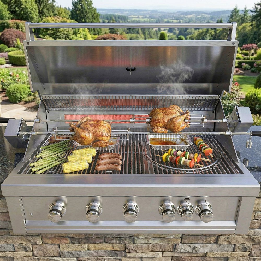 Sunstone Metal Products Ruby Series 42" 5-Burner Pro Grill