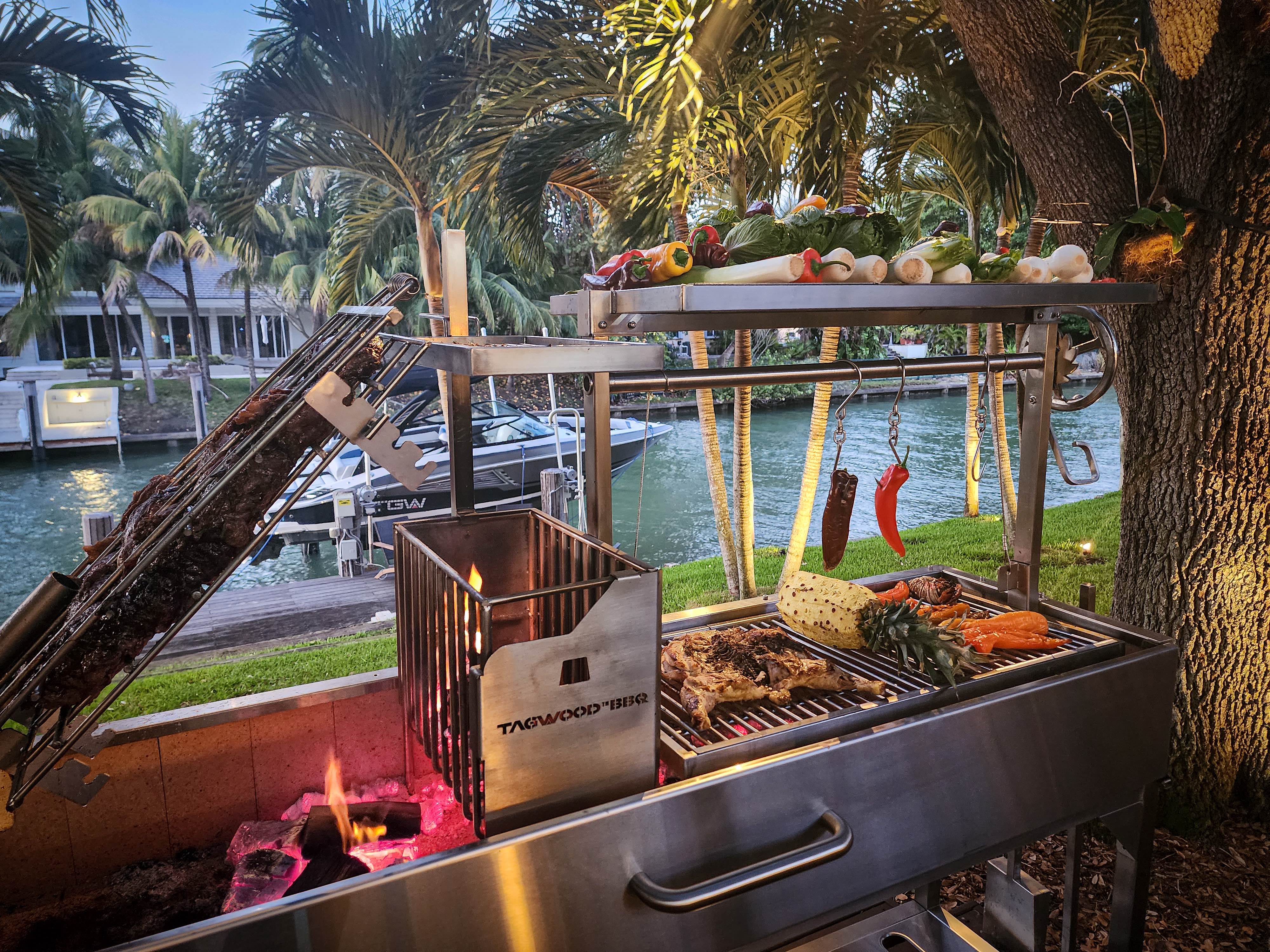 Tagwood BBQ06SS – Argentine Stainless Steel Santa Maria Grill