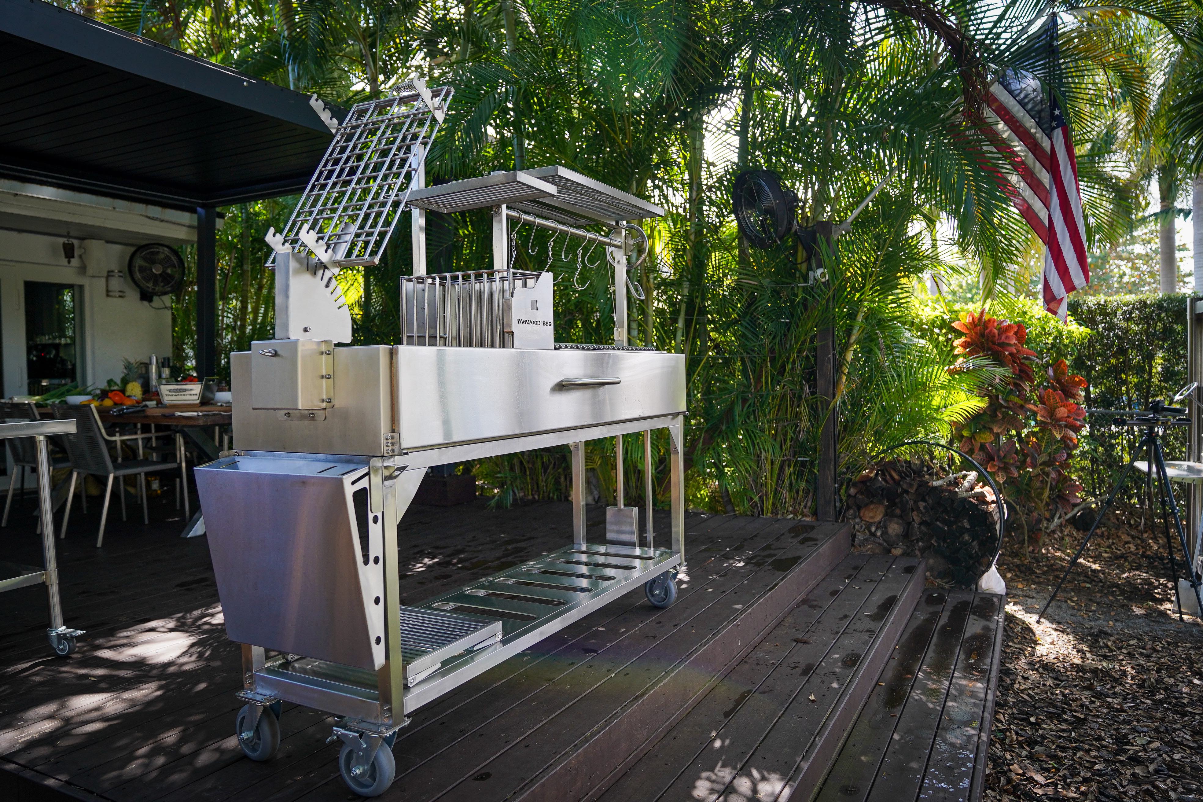 Tagwood BBQ06SS – Argentine Stainless Steel Santa Maria Grill