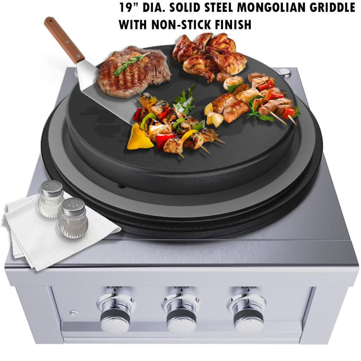 Sunstone Metal 24" Power Cirque Burner Complete Package